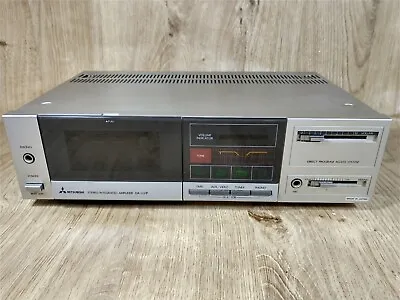 Vintage Stereo Integrated Amplifier - Silver - Mitsubishi DA-U21P - • $126.28