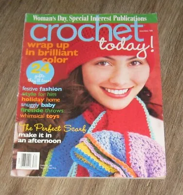 $7.36 • Buy Woman's Day CROCHET Today 2008 Magazine DESIGNS Patterns Projects