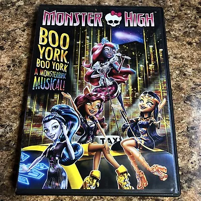 Monster High: Boo York Boo York (DVD 2015) NTSC Usa Seller • $29.90