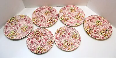 5 Total Royal Winton  Dorset  Chintz Plates  3 Salad & 2 Bread & Butter • $47.95