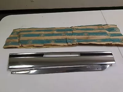 NOS 74-77 Monte Carlo LH Lower Rear Quarter Rocker Trim Molding 9634351 • $194.99