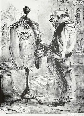 A. PAUL WEBER - The Uniform - Lithograph - 1965 • £136.50