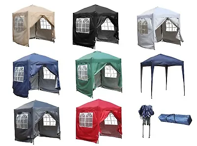 £59.99 • Buy BIRCHTREE Pop Up Gazebo 2X2M Waterproof Marquee Garden Awning Party Tent Canopy