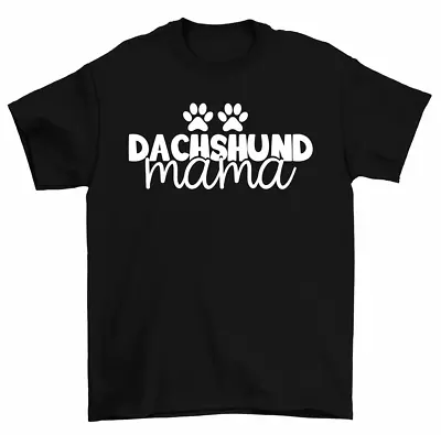 Dachshund Mama Dog Mom T-Shirt Women Unisex • $15.99