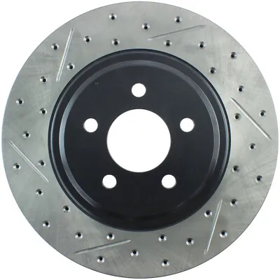 StopTech 127.61045R Front Right Drilled Disc Brake Rotor For 94-04 Ford Mustang • $232.14