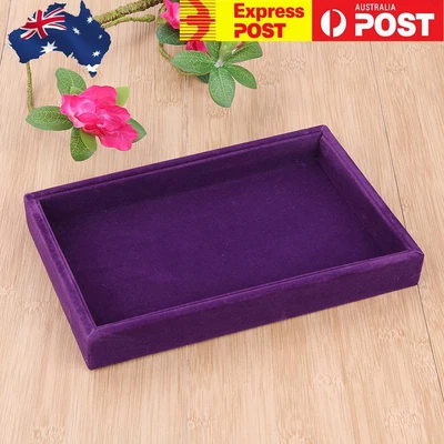 Earrings Bracelet Ring Jewelry Box Tray Display Stand Holder Organizer • $11.49
