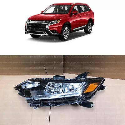 Halogen Projector Headlight Left Driver Side For 2016 2020 Mitsubishi Outlander  • $127.99