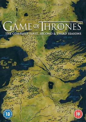 Game Of Thrones: Seasons 1-3 [DVD] [2011 DVD***NEW*** FREE Shipping Save £s • £6.99