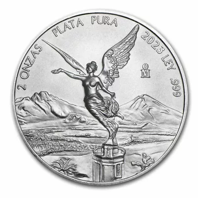 2023 Mexico 2 Oz Silver Libertad BU • $92.47