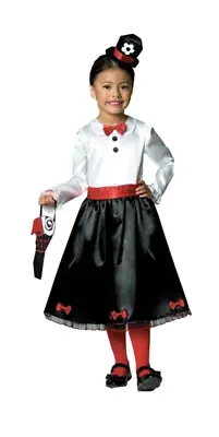 £9.99 • Buy Nanny Victorian Fancy Dress World Book Day Kids Costume Age 3-4 Yrs