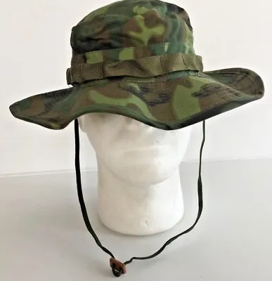  1968 Unissued Original Vietnam Erdl Camouflage Boonie Hat 6 7/8 (nib) • $29.99