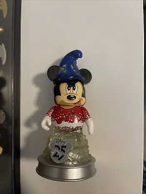 Disney Store Vinylmation 3  25th Anniversary Mickey Mouse Sorcerer Light-up Base • $12