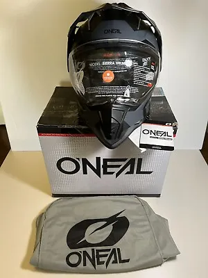 O'Neal Sierra R V.23 Dual Sport Adventure Helmet Black/Grey 2XL /  XXL - NEW • $129.99