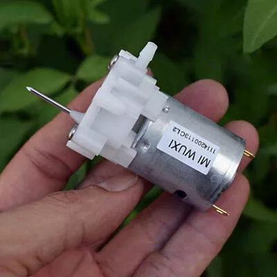 £4.70 • Buy DC 6V-12V Micro RS-360 Gear Pump Self-priming Water Jet Pump DIY Hydraulic Pump