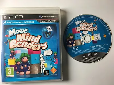 Move Mind Benders (No Manual Region Free Works Worldwide) PS3 Playstation 3 • $18.99