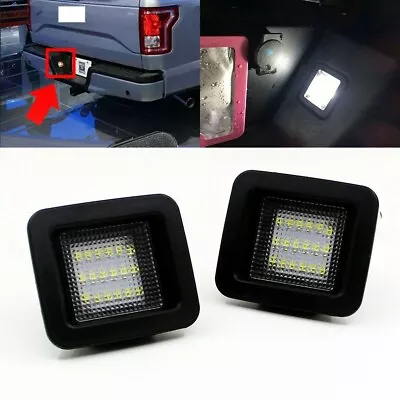 $12.39 • Buy For 2015-2022 Ford F150 HIGH POWER LED Smoke License Plate Light Bulb Assembly