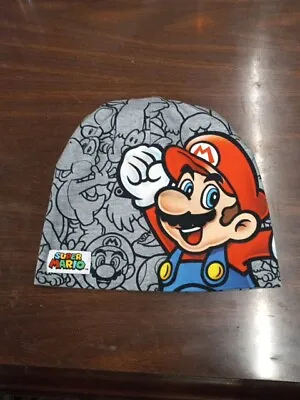 Super Mario Knit Hat Graphic All Over Print Adult One Size Fits Most Beanie Cap • $7.99