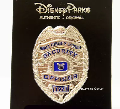 $9.99 • Buy Walt Disney World Security Officer Badge Trading Metal Pin Exclusive Authentic