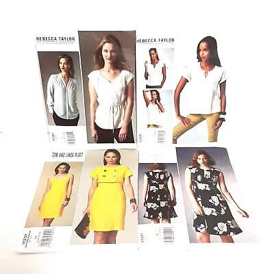 Vogue Designer Pattern Lot Of 4 Uncut Size Small NEW Rebecca Taylor Tracy Reese • $21