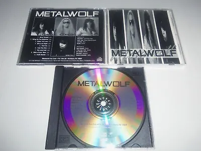 METALWOLF...S/T.....ULTRA-RARE Cd.....PHILLY HARD ROCK-MELODIC METAL...1993 • $99.99