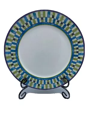 Venetian Mosaic By STUDIO NOVA Individual 10 7/8 In Dinner Plate Multicolor • $12.91
