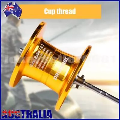 AU DIY Baitcasting Reel Shallow Spool Bearing 18+1BB Fishing Wheel (Universal) • $10.96