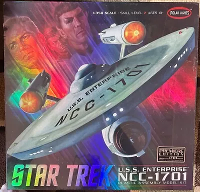 Polar Lights Star Trek USS Enterprise NCC-1701 Premier Edition 1-350 2012 POL878 • $206.25