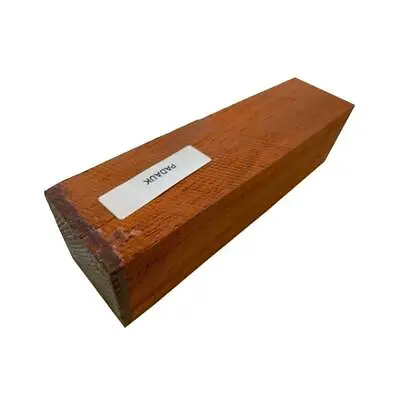 African Padauk Knife Scale/Tool Handle Turning Blank Lumber Wood 5 X 1-1/2  X 1  • $19.17