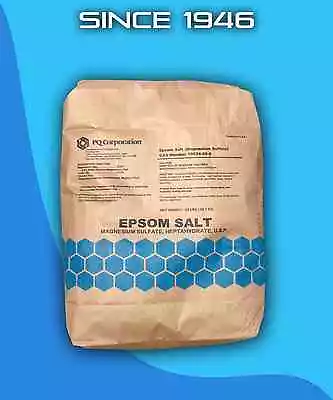 Magnesium Sulfate Heptahydrate 5 Lbs Epsom Salt Food Grade USP • $26.49