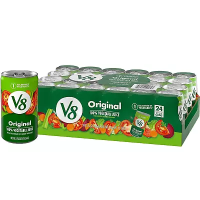 V8 Original 100% Vegetable Juice Vegetable Blend With Tomato Juice 5.5 FL OZ C • $21.17