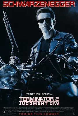 Terminator 2 Judgment Day Movie Poster Print 8x10 11x17 16x20 22x28 24x36 27x40 • $9.99