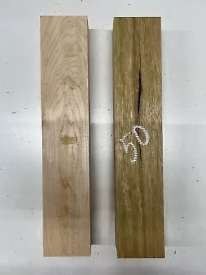 2 Pack Black Limba + Hard Maple Lumber Boards | 16-1/2 X 3-1/4 X 2  #50 • $5.99