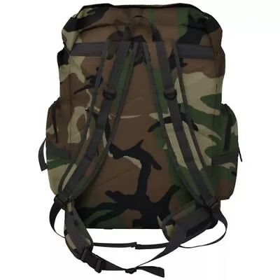 Army Style Military Backpack Travel Hiking Camping Water Repellant Bag XXL 100 L • £36.85