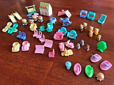 Vintage Teddy's Wonderland Meow Meow's Teddy's World Home 1990 Replacements RARE • $3