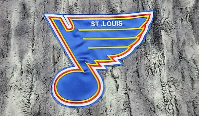 $10 • Buy St. Louis Blues Huge High Quality Embroidered Patch 11.6 X9.6 