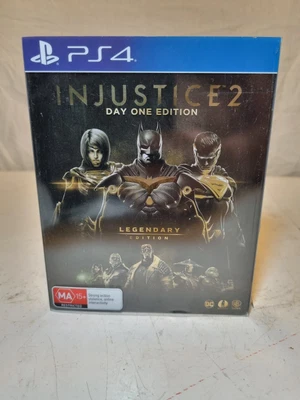 $49 • Buy PS4 Game - Injustice 2 Day One Edition Legendary Edition Steelbook
