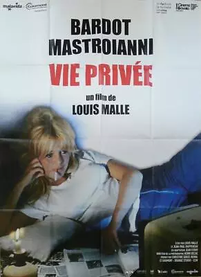 A Very Private Affair / Vie Privee - Bardot / Malle - Reissue Large Movie Poster • $49.99