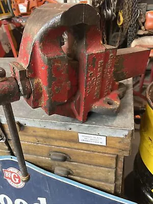 Vintage 5  Chas Parker  Bench Vise • $325