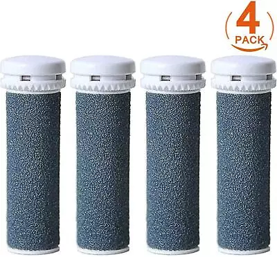 4 X Extreme Coarse Micro Mineral Replacement Rollers For Emjoi Micro Pedi • £8.26