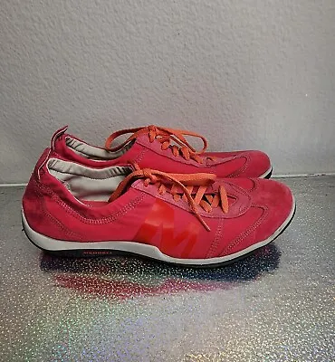 Merrell Woman Lorelei Twine  Fabric Sneakers Raspberry Athletic  Sz 9 Preowned  • $26