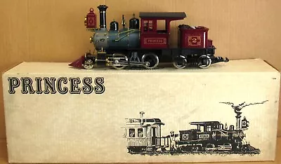 Hartland Locomotive Works (HLW) 09400 Princess 2-4-4 Steam Engine G-Gauge NOS • $429.99