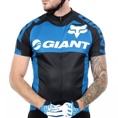 Fox Giant Livewire Race Bicycle Mtb Jersey Blue Large • $39