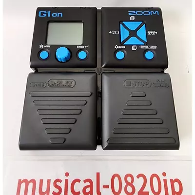 $67 • Buy ZOOM G1ON Electric Guitar Effects Pedal Multi-Effects Pedal