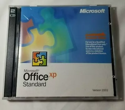 Microsoft Office XP Standard Academic Edition • $12.75