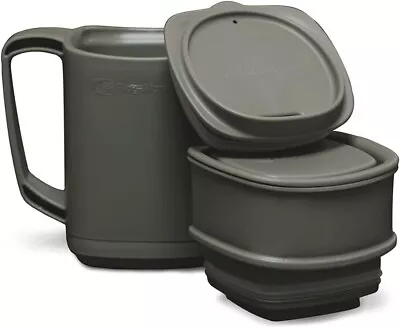 RidgeMonkey Themomug DLX Brew Set - Gunmetal Green *30% OFF RRP* • £15.39