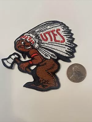 $6.99 • Buy University Of Utah Utes Vintage Embroidered Iron On Patch 3” X 3”