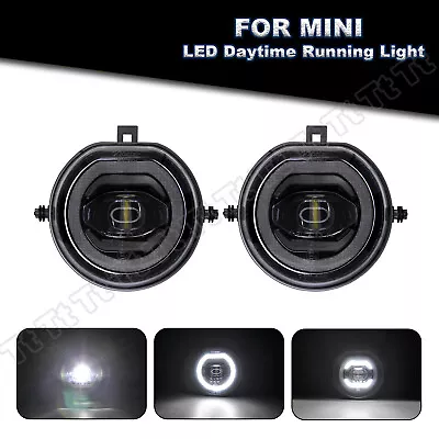 3-In-1 Halo LED DRL Lights Driving Fog Lamp For 2014-up Mini Cooper F54 F55 F56  • $128.99