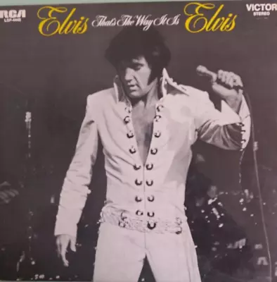 Elvis Presley That'sThe Way It Australia Issue 12'' Vinyl Lp 1971 KING OF ROCK • $28