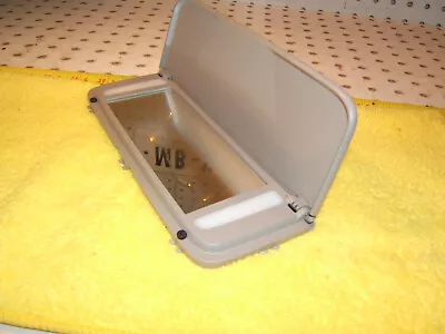 Volvo 2006 C70 Cabri Lighted Sun Visor L Or R Light GRAY Mirror OEM 1 Cover Only • $76