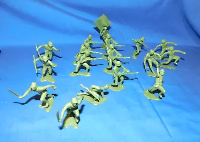 Marx Reissue Wwii Battle Ground Japanese Okinawa  17 Figs 10 Poses 54mm L 3 • $3.99